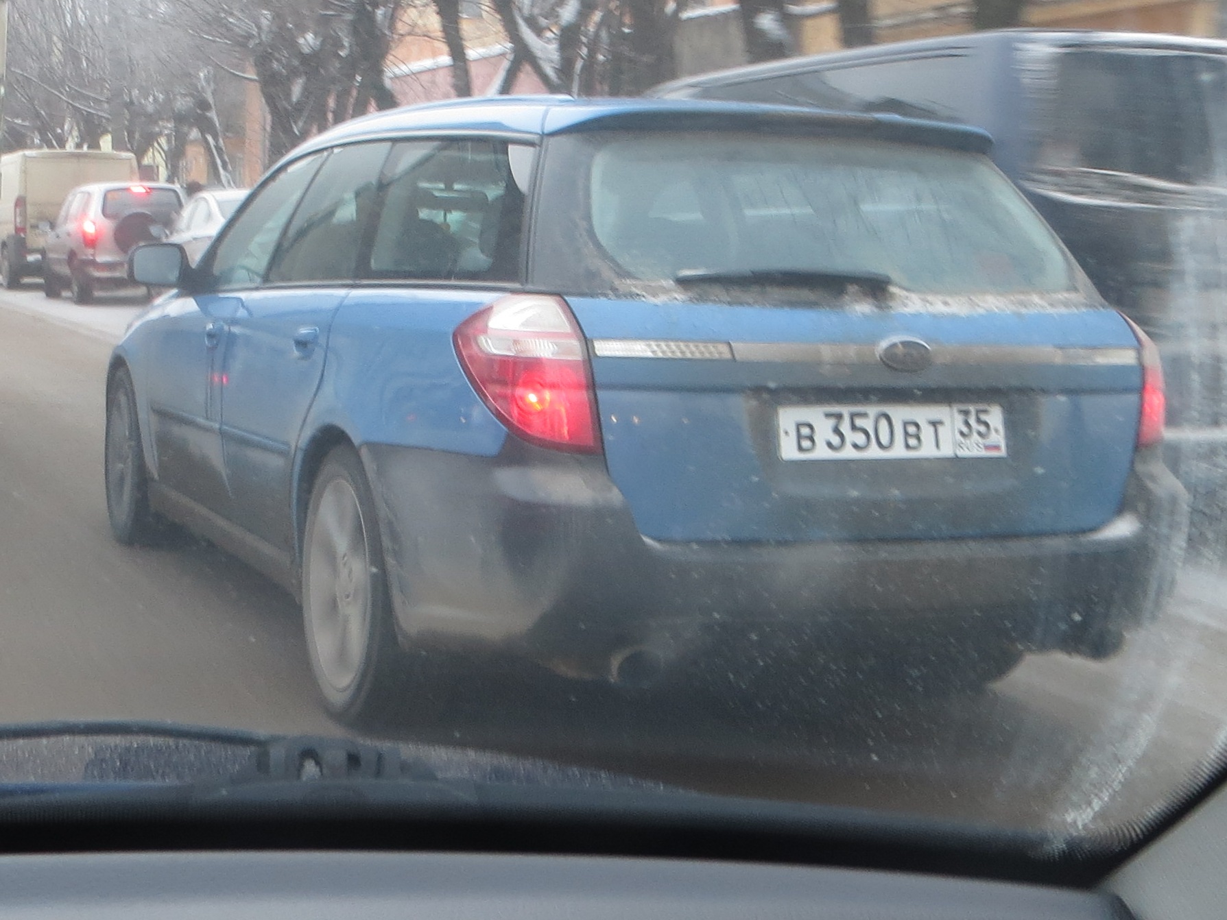 в 350 вт 35, Subaru Legacy 
