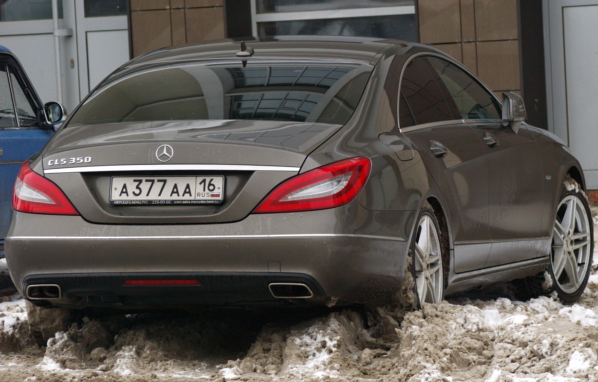 а 377 аа 16, Mercedes-Benz CLS-Klasse 2nd gen 4-door Сoupé (C218), 2010–2018