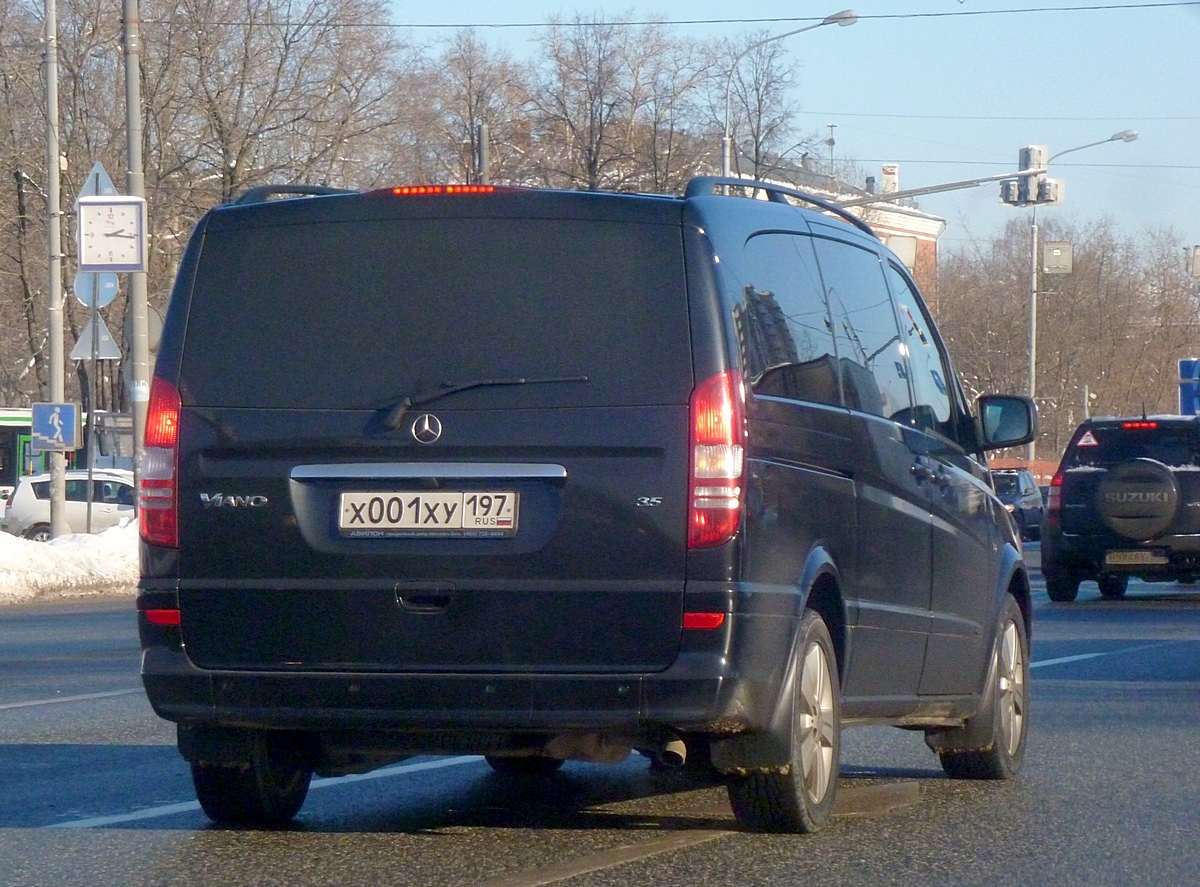 х 001 ху 197, Mercedes-Benz Viano 1st gen (W639), facelift, 2010–2014