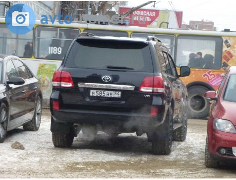 в585вв54, Toyota Land Cruiser