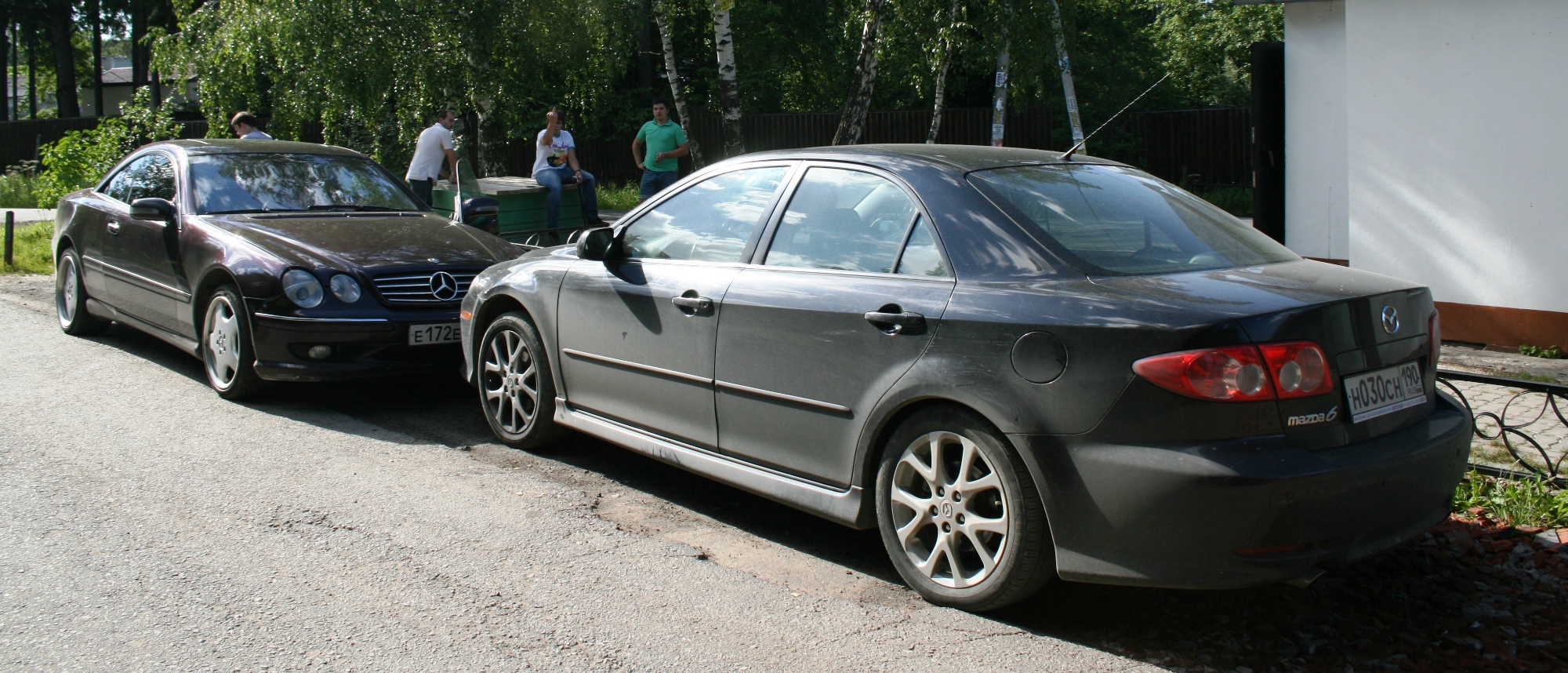 н 030 сн 190, Mazda 6 1st gen Sedan/Liftback (GG), 2002–2008 (–2016 for CN-market)