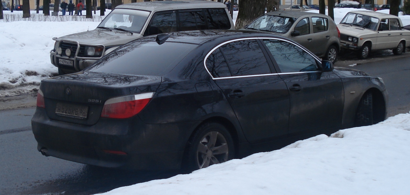 н 525 кв 60, BMW 5 Series 5th gen Sedan (E60), 2003–2010