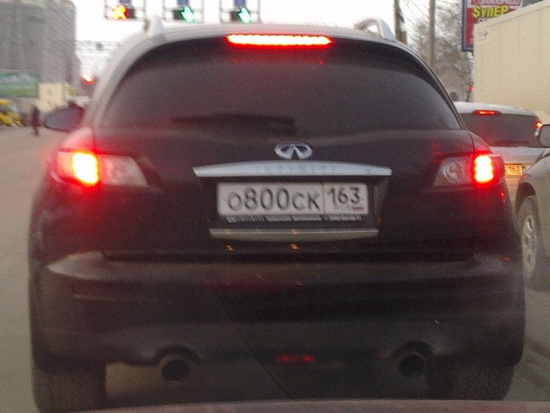 о 800 ск 163, Infiniti QX70/FX-Series 1st gen FX (S50), 2003–2008