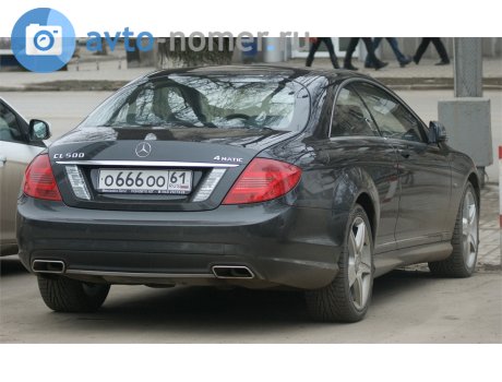 о666оо61, Mercedes-Benz CL-Klasse