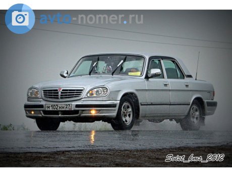м102нн27, GAZ 31105 Волга