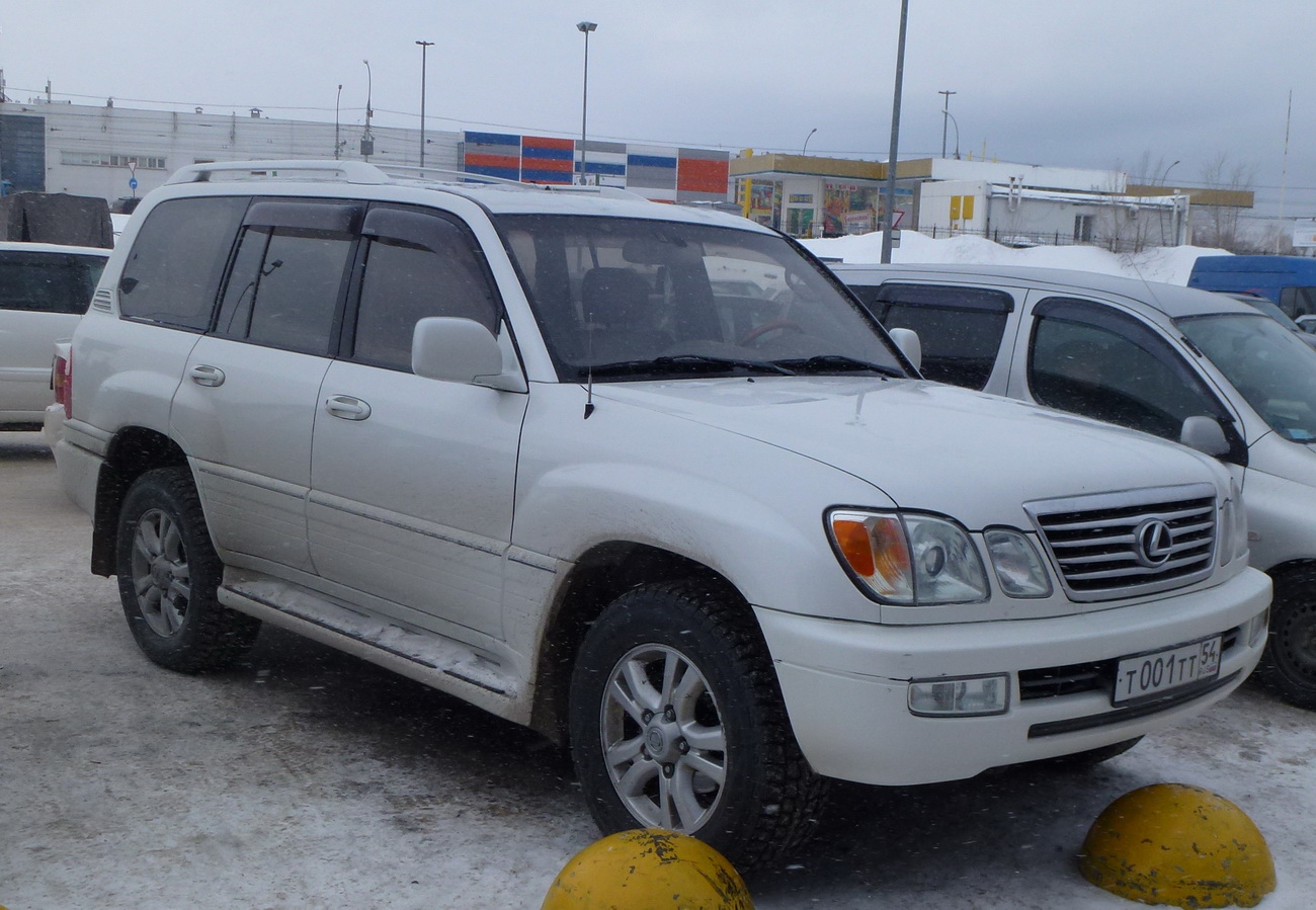 т 001 тт 54, Lexus LX 2nd gen (J100), 1998–2007