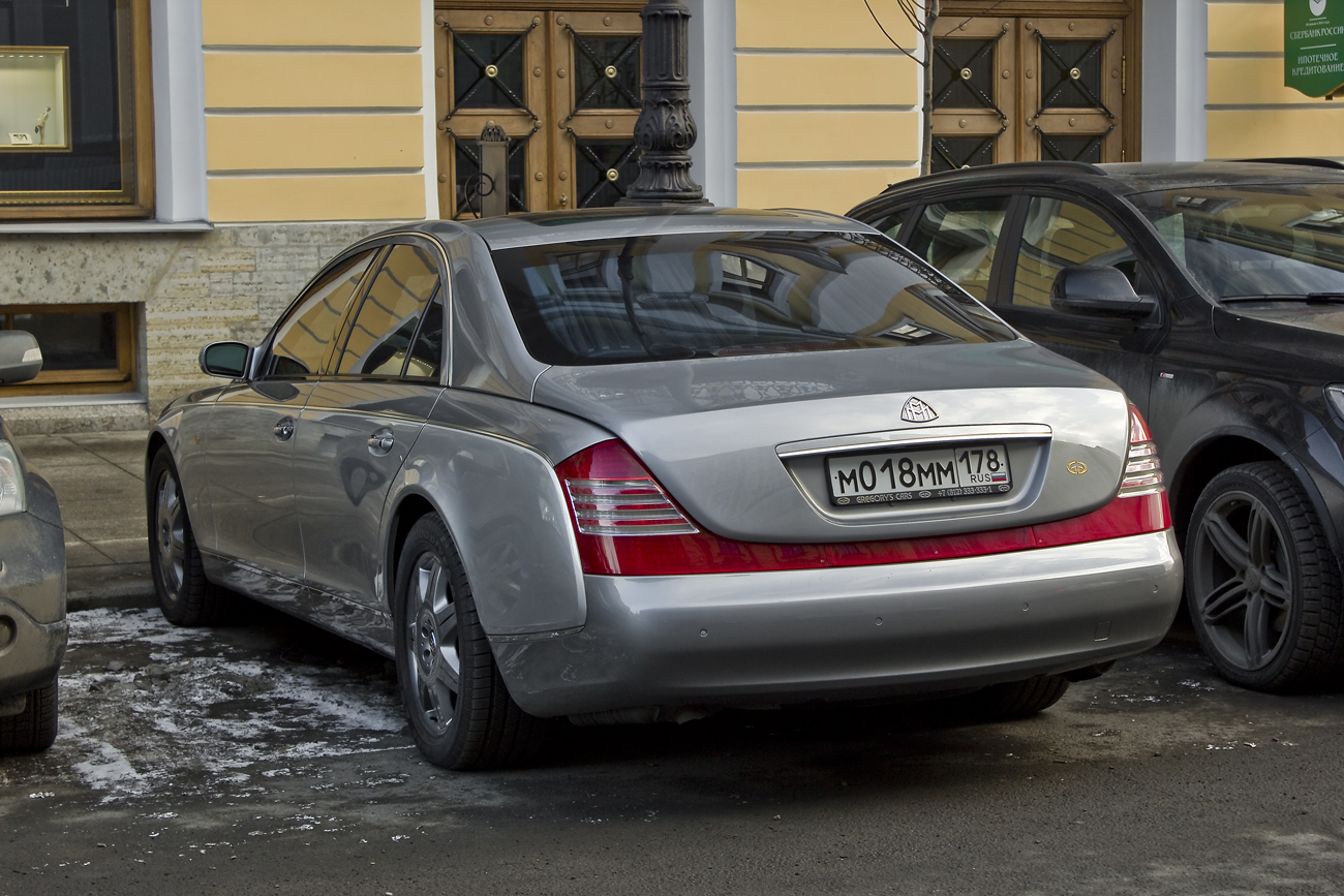 м 018 мм 178, Maybach 57 1st gen (W240), 2002–2012