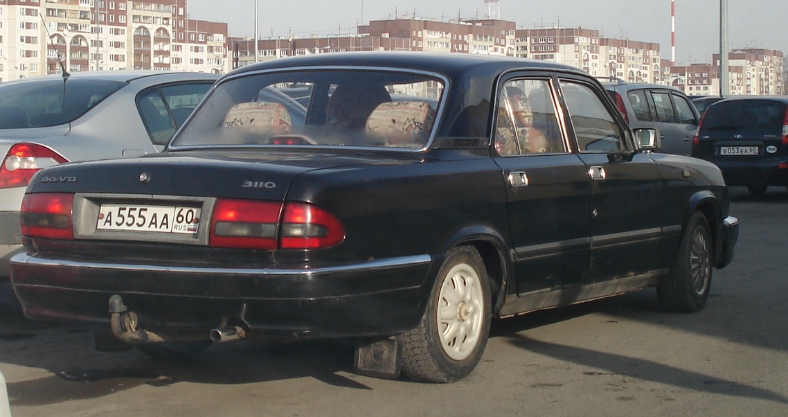 а 555 аа 60, GAZ 3110 Волга 1997–2004