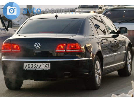 а003аа121, Volkswagen Phaeton