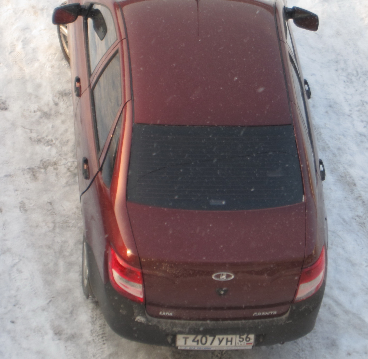 т 407 ун 56, Lada (VAZ) 2190 Granta 2190, 2011–2018