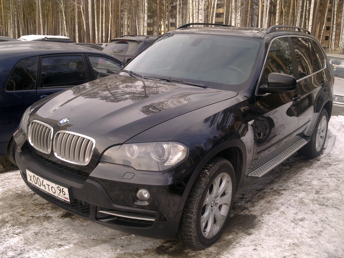 х 004 то 96, BMW X5 2nd gen (E70), 2007–2013
