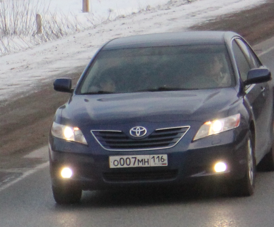 о 007 мн 116, Toyota Camry 6th gen (XV40; Global-market), 2006–2011