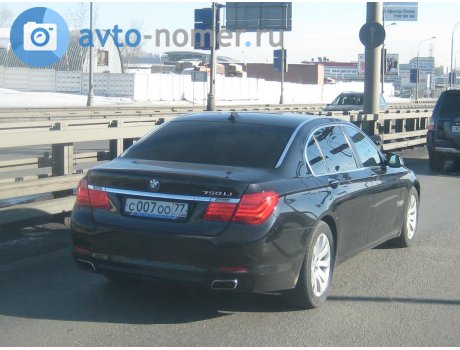 с007оо77, BMW 7 Series