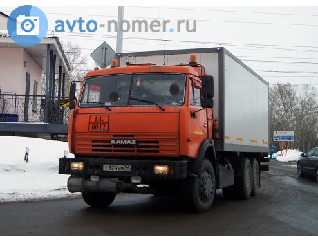 х924ем54, KamAZ 5322
