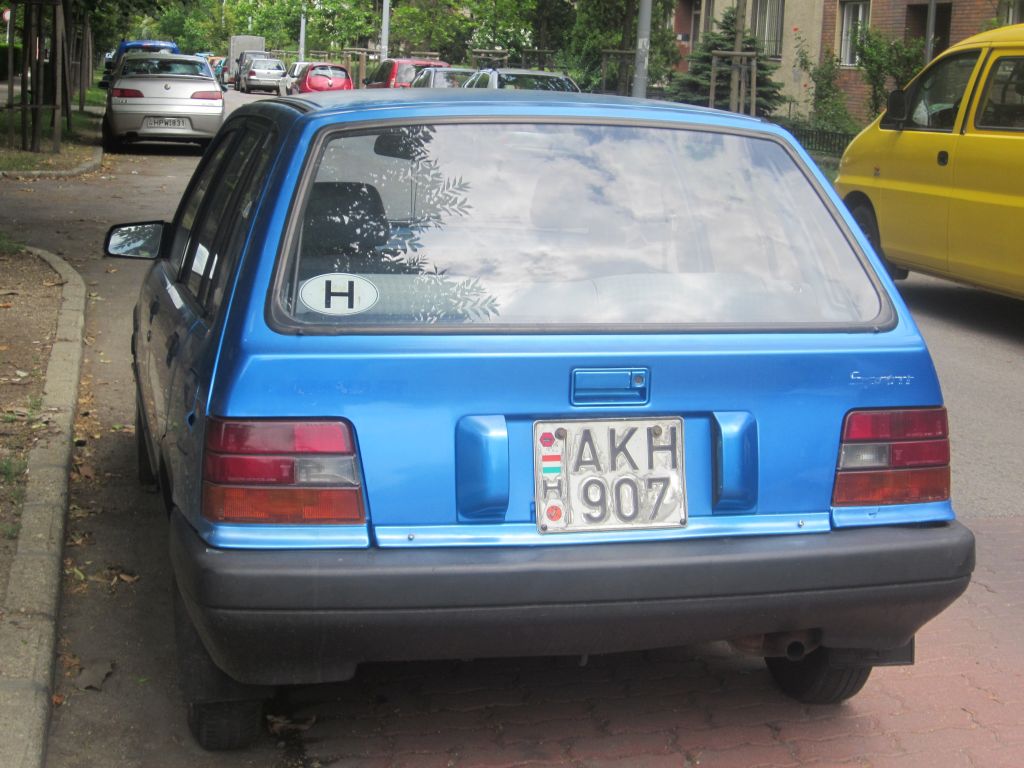 AKH-907, Chevrolet Sprint 1st gen 5-door Hatch (NA- and CO-market), 1985–1988 (–2004 for CO-market)