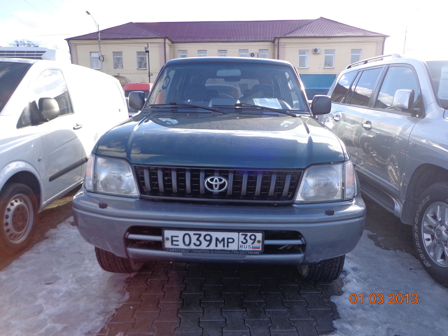 е 039 мр 39, Toyota Land Cruiser Prado 2nd gen 5-door SUV (J95), 1996–2002