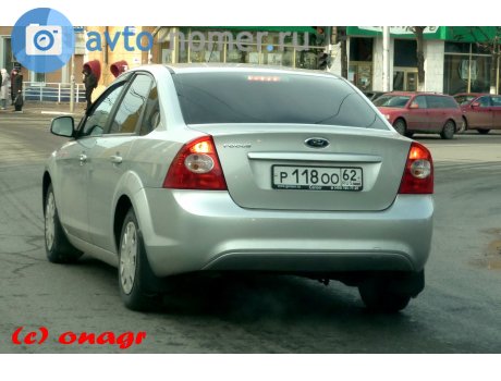 р118оо62, Ford Focus