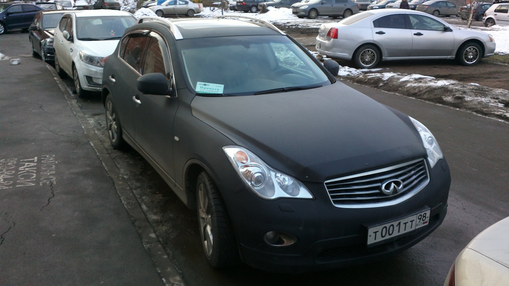 т 001 тт 98, Infiniti QX50/EX-Series 1st gen EX/QX (J50), 2007–2017