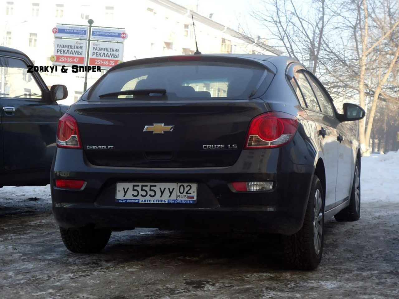 у 555 уу 02, Chevrolet Cruze 1st gen Sedan (J300), 2008–2016