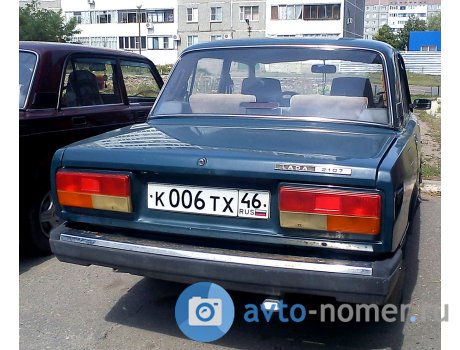 к006тх46, Lada (VAZ) 2107