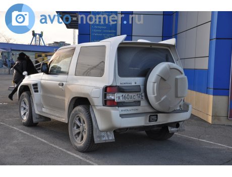 х160ас125, Mitsubishi Pajero Evolution