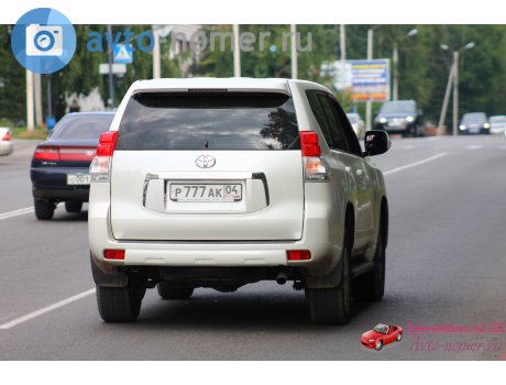 р777ак04, Toyota Land Cruiser Prado