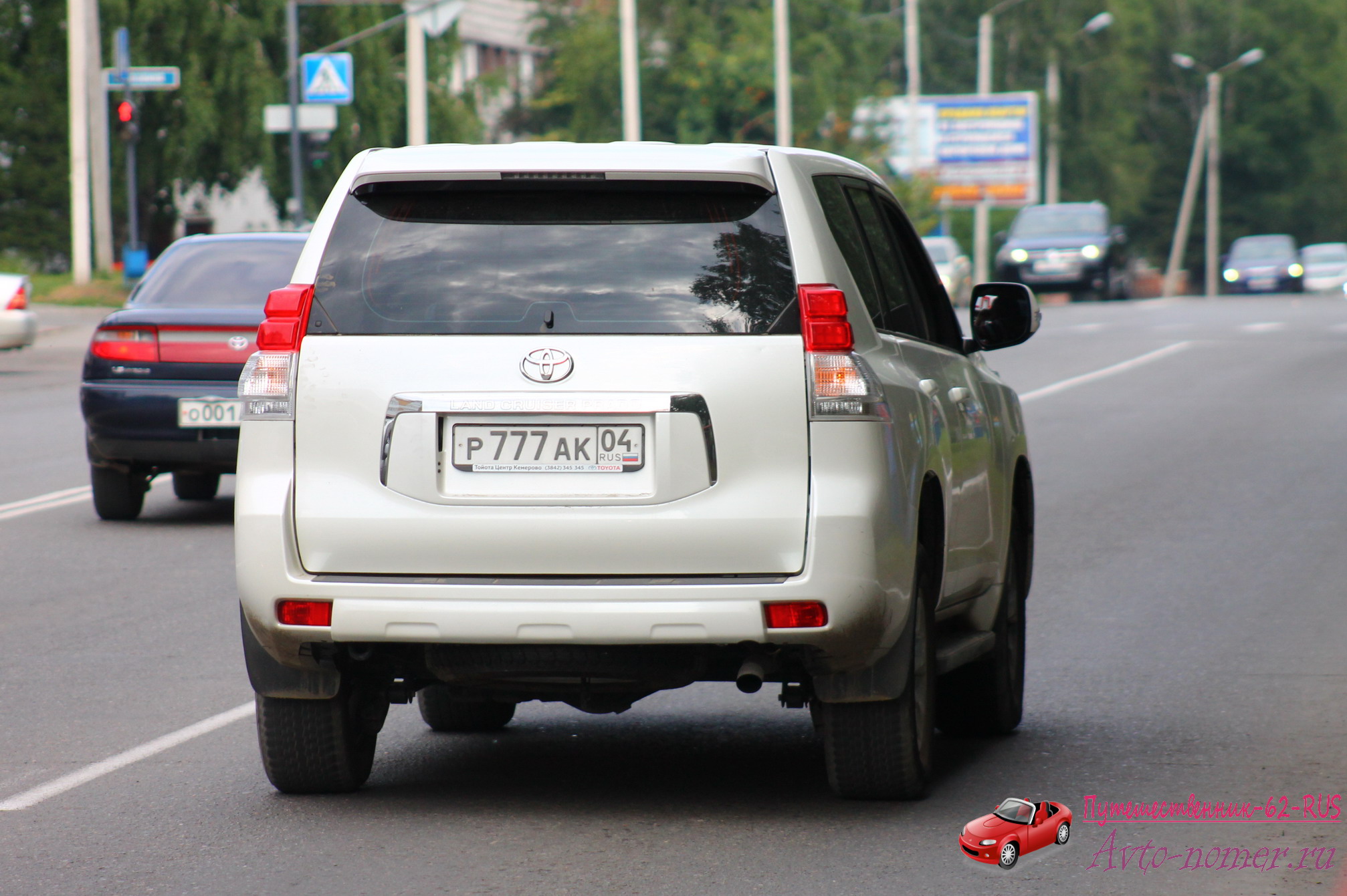 р 777 ак 04, Toyota Land Cruiser Prado 4th gen 5-door SUV (J150), 2009–2013