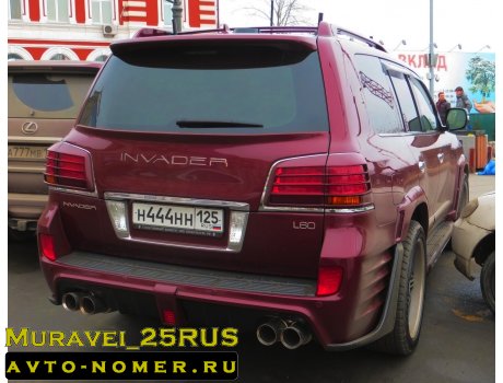 н444нн125, Lexus LX