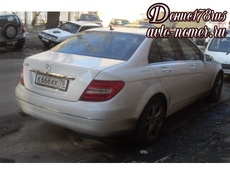 к666кк78, Mercedes-Benz C-Klasse