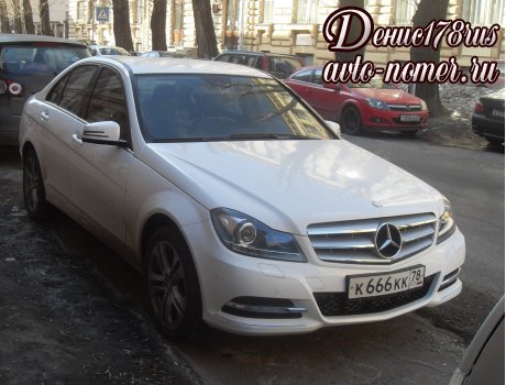 к666кк78, Mercedes-Benz C-Klasse