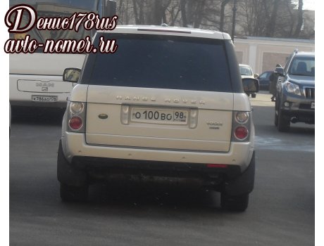 о100во98, Land Rover Range Rover