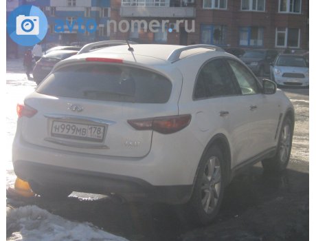 н999мв178, Infiniti QX70/FX-Series