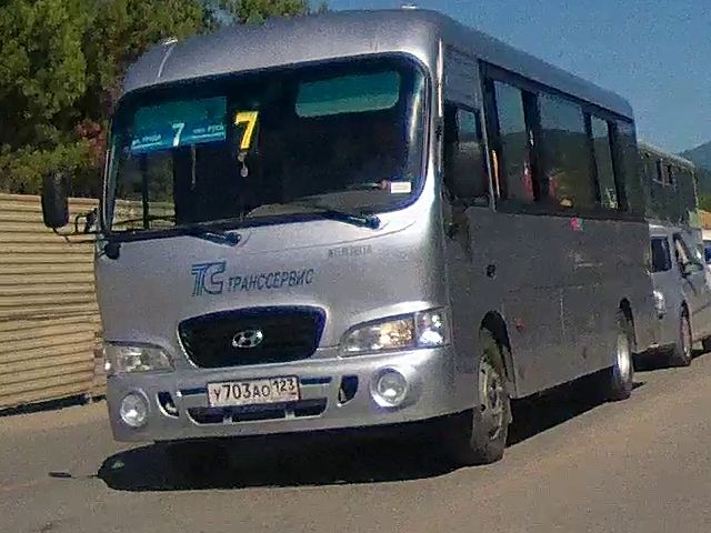 у 703 ао 123, Hyundai County 1st gen (CS), 1998–2007 (–2012 for RU-market)