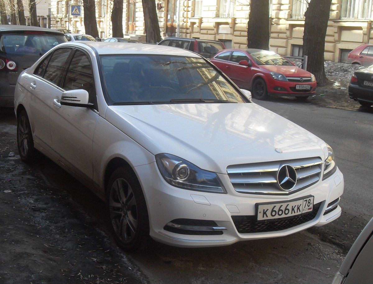 к 666 кк 78, Mercedes-Benz C-Klasse 