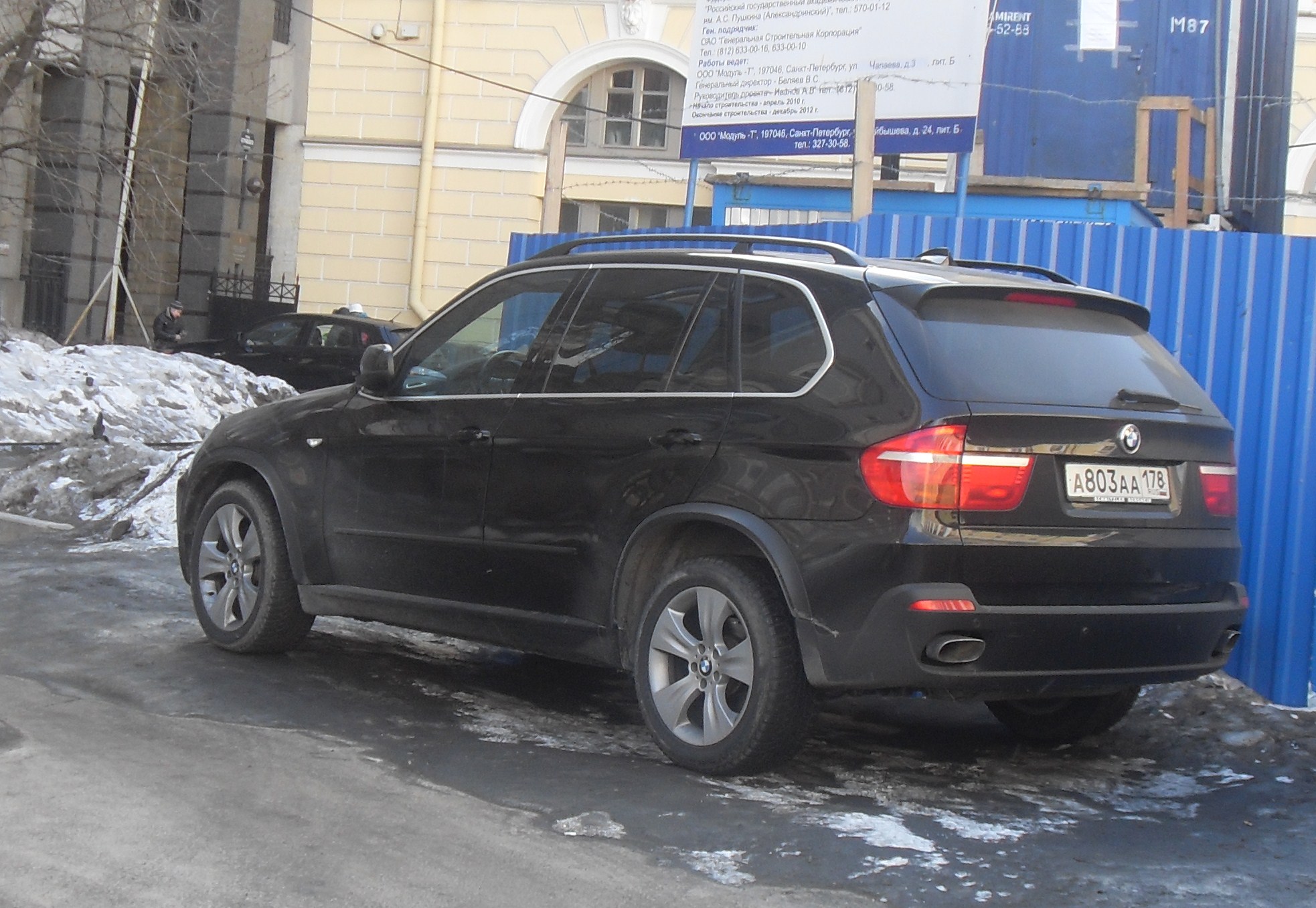 а 803 аа 178, BMW X5 2nd gen (E70), 2007–2013