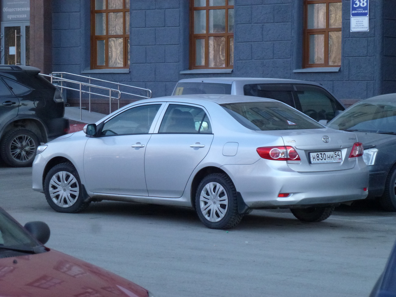 н 830 нн 54, Toyota Corolla 10th gen (Altis) Sedan (E140/E150), 2006–2013 (–2020 for ZA-market)