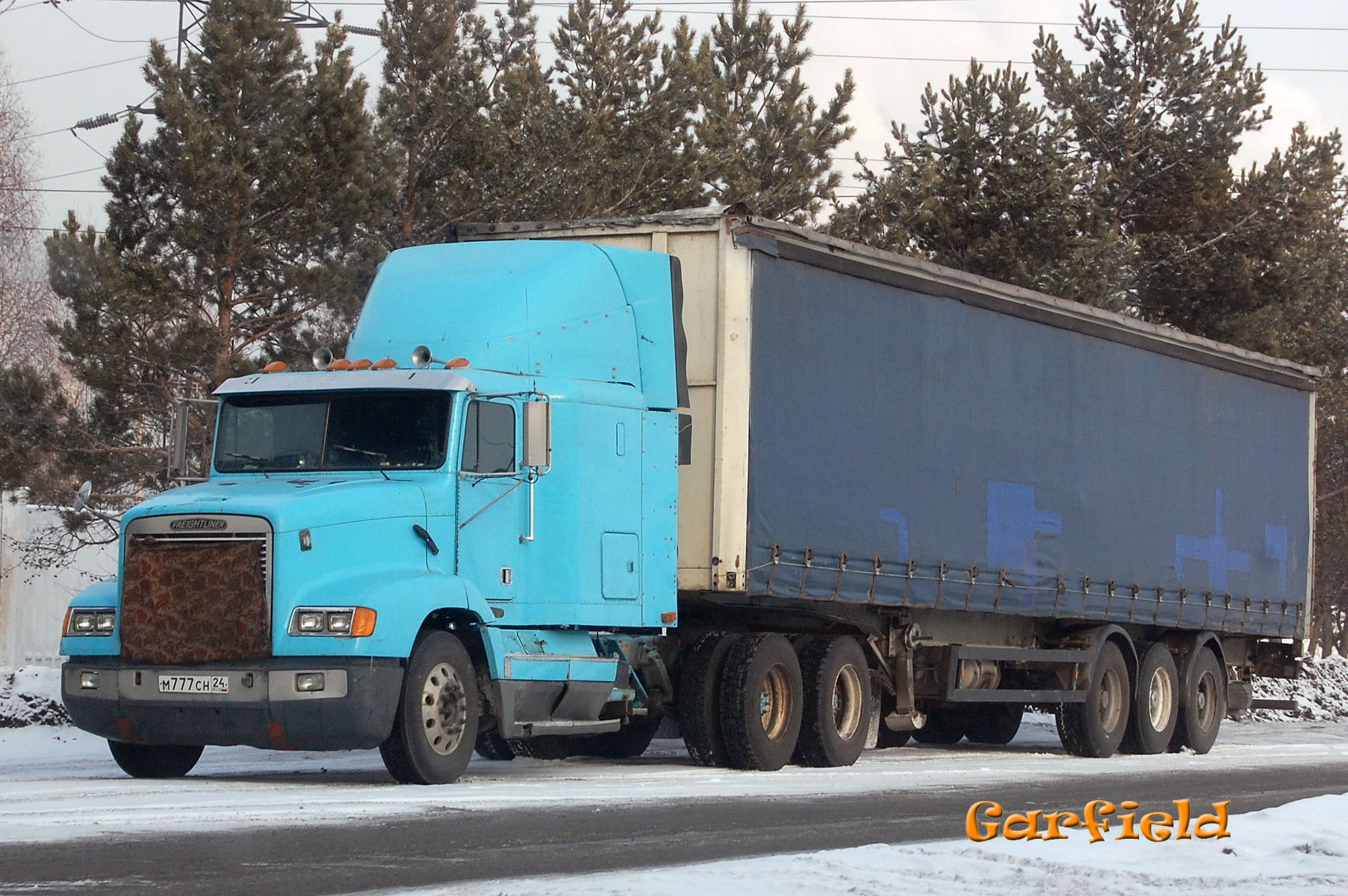 Freightliner FLD С тралом