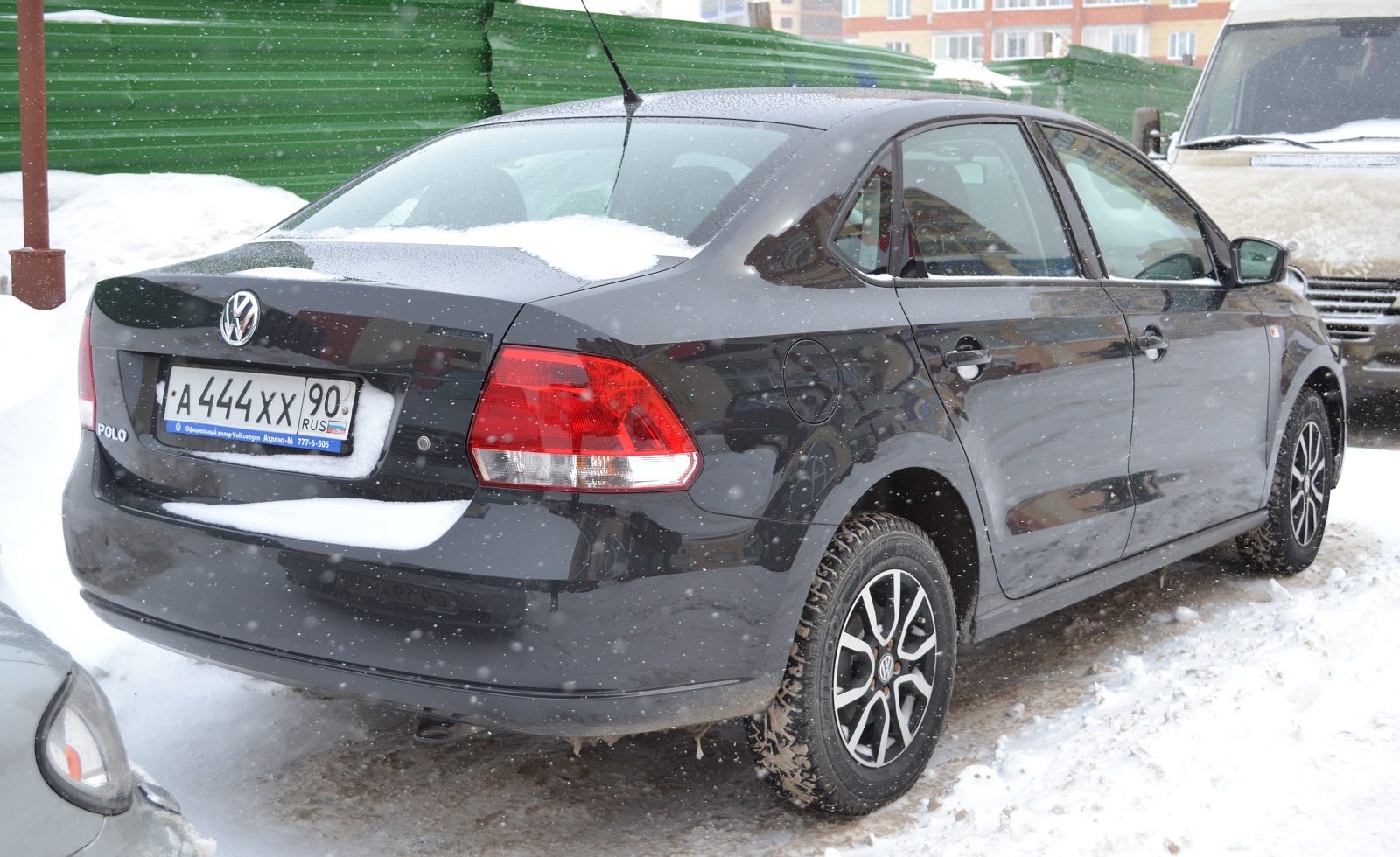 а 444 хх 90, Volkswagen Polo 5th gen Sedan (A05), 2010­–2015