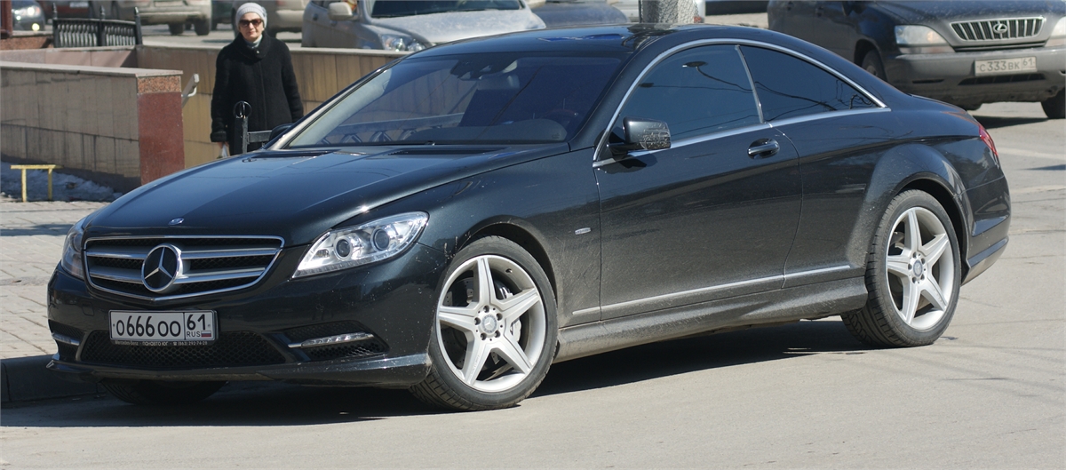 о 666 оо 61, Mercedes-Benz CL-Klasse 3rd gen (C216), 2006–2013