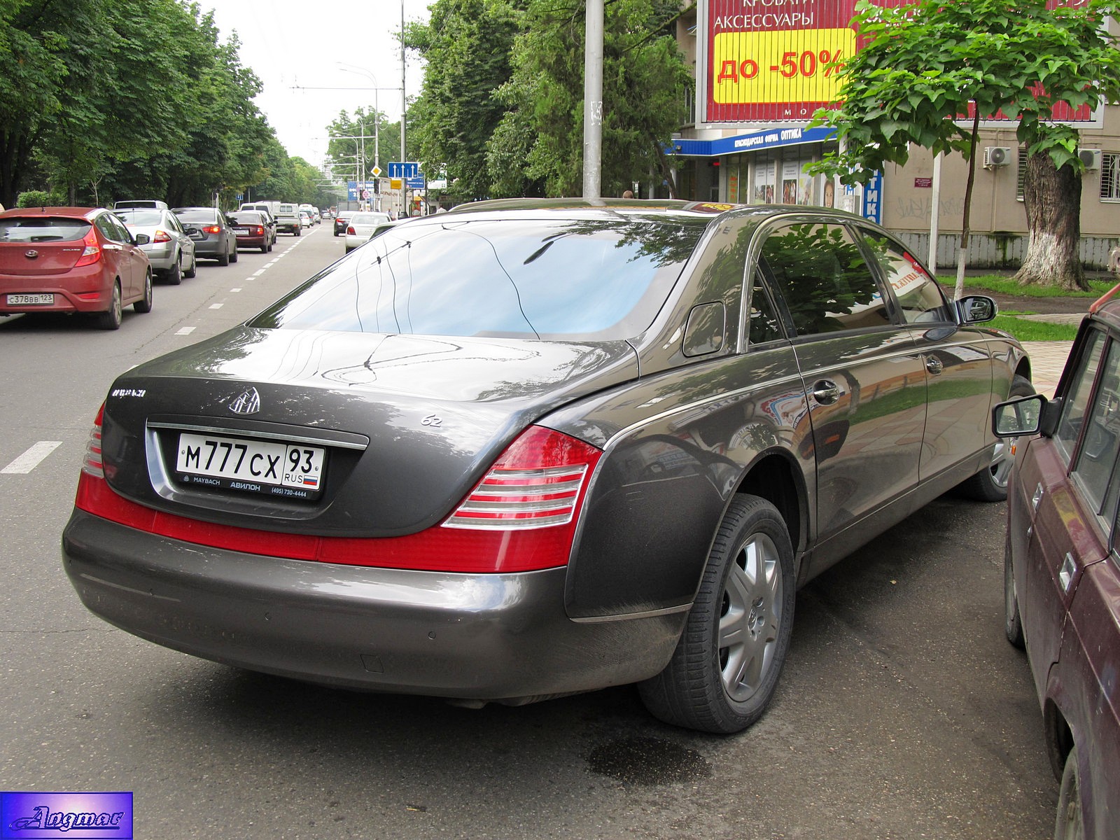 р 777 хе 97 photos Maybach 62. Russia