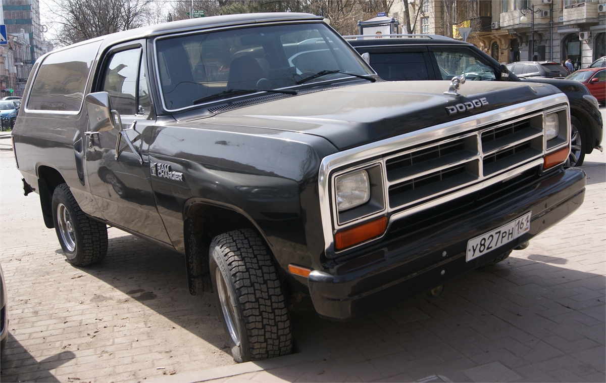 у 827 рн 161, Dodge Ramcharger 2nd gen, 1981–1993 (–1996 for MX-market)