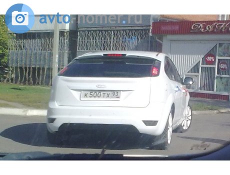 к500тх93, Ford Focus