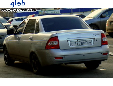 с777ер163, Lada (VAZ) 2170 Priora