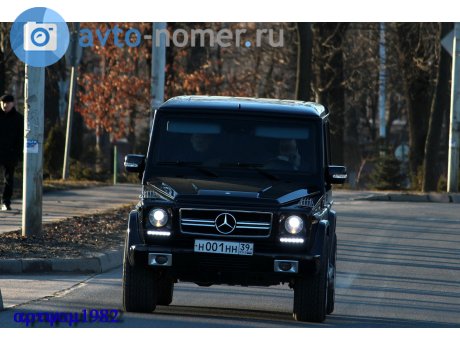 н001нн39, Mercedes-Benz G-Klasse