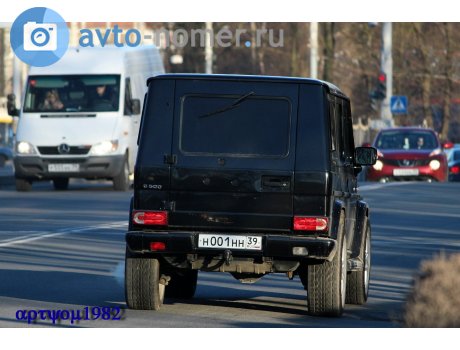 н001нн39, Mercedes-Benz G-Klasse
