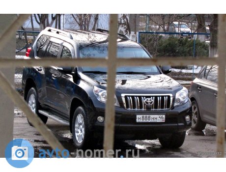 н888нн46, Toyota Land Cruiser Prado