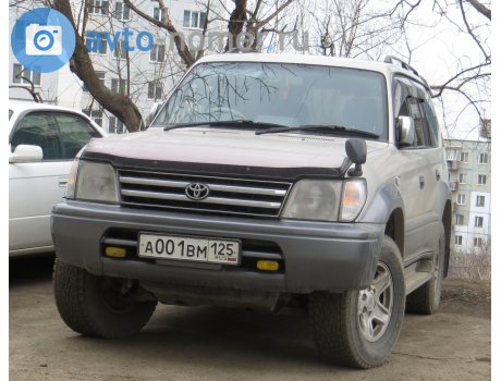 а001вм125, Toyota Land Cruiser Prado