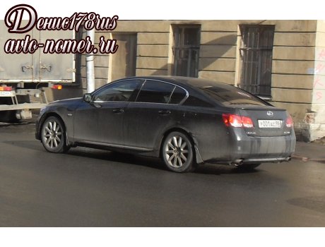 р001ас98, Lexus GS