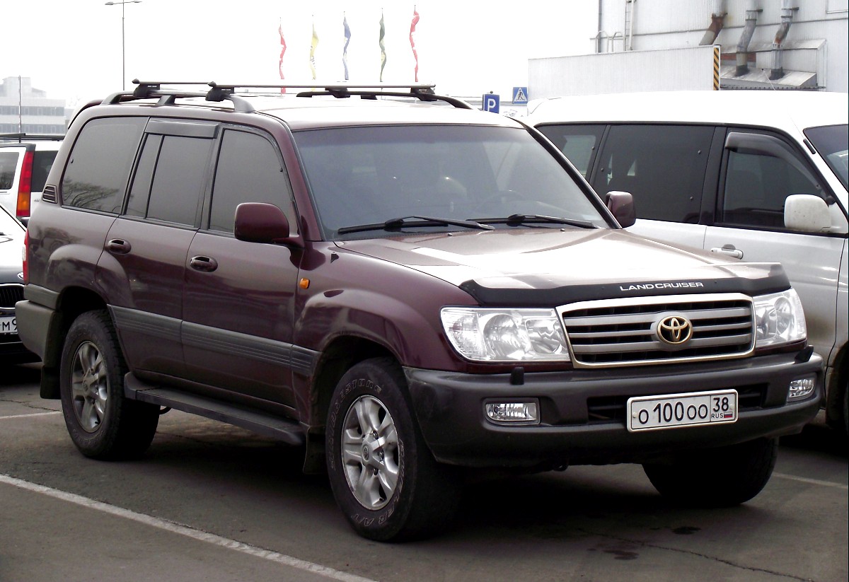 о 100 оо 38, Toyota Land Cruiser 100 (J100), 1998–2007