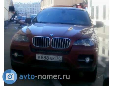 е888ак76, BMW X6